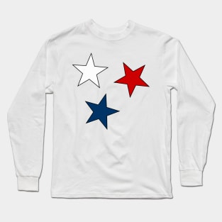 FAU Star (3-Pack) Sticker Long Sleeve T-Shirt